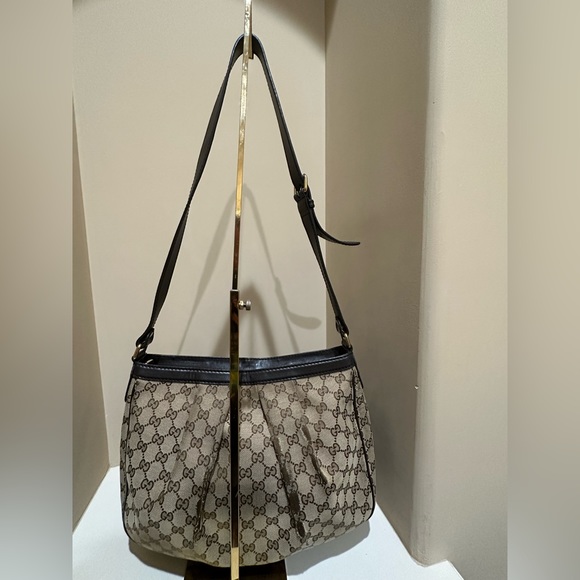 Gucci Brown Padlock GG interlocking Canvas Hobo - Picture 6 of 15